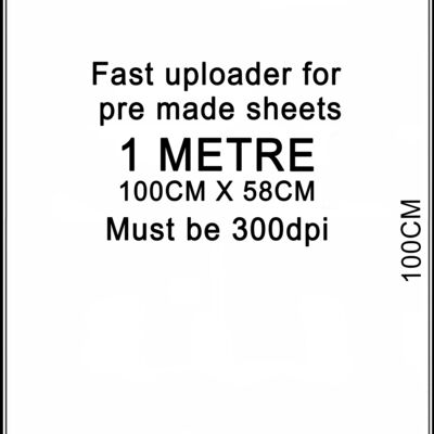 1m x 58cm DTF Complete Sheet Thumbnail