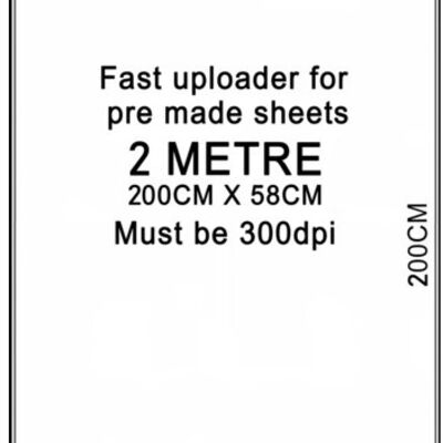 2m x 58cm DTF Complete Sheet Thumbnail