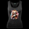 C OF C LADIES ATHLETIC SINGLET Thumbnail