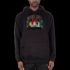 Kids Unisex Fleecy Contrast Lining Hoodie Jumpers Thumbnail