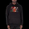 Kids Unisex Fleecy Contrast Lining Hoodie Jumpers Thumbnail