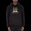 Kids Unisex Fleecy Contrast Lining Hoodie Jumpers Thumbnail