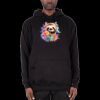 Kids Unisex Fleecy Contrast Lining Hoodie Jumpers Thumbnail