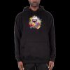 Kids Unisex Fleecy Contrast Lining Hoodie Jumpers Thumbnail