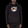 Kids Unisex Fleecy Contrast Lining Hoodie Jumpers Thumbnail