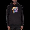 Kids Unisex Fleecy Contrast Lining Hoodie Jumpers Thumbnail